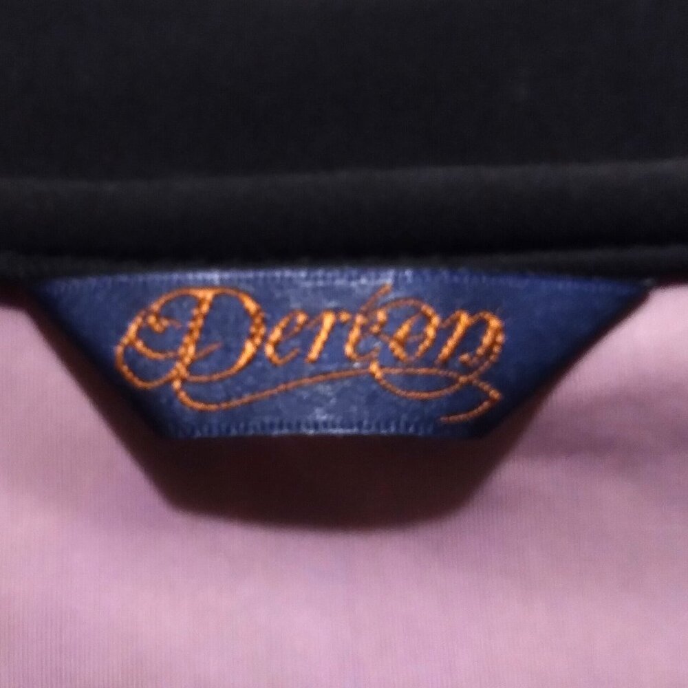 NWOT - Dereon Dress - Black/Purple Snakeskin Print - Bust: 34" / Length: 32" - Picture 3 of 3
